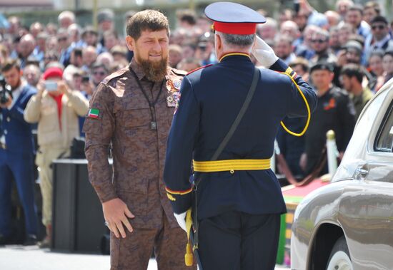 Victory Day celebrations in Russian cities