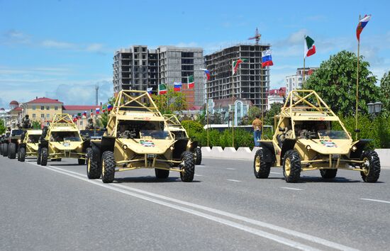 Victory Day celebrations in Russian cities
