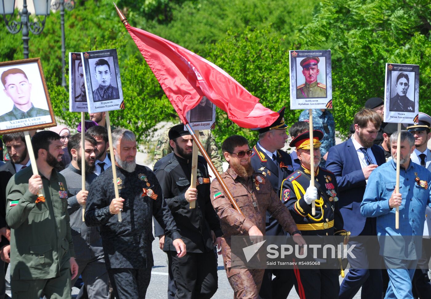 Immortal Regiment event in Russian cities