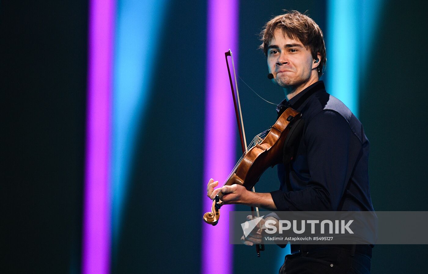 Rehearsal of the Eurovision 2018 song contest's second semi-final