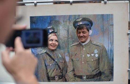 Victory Day celebrations in Russian cities