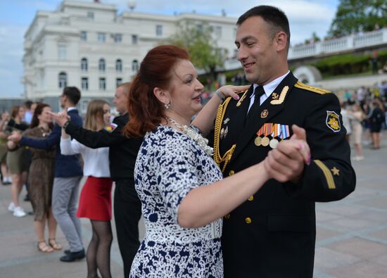 Victory Day celebrations in Russian cities