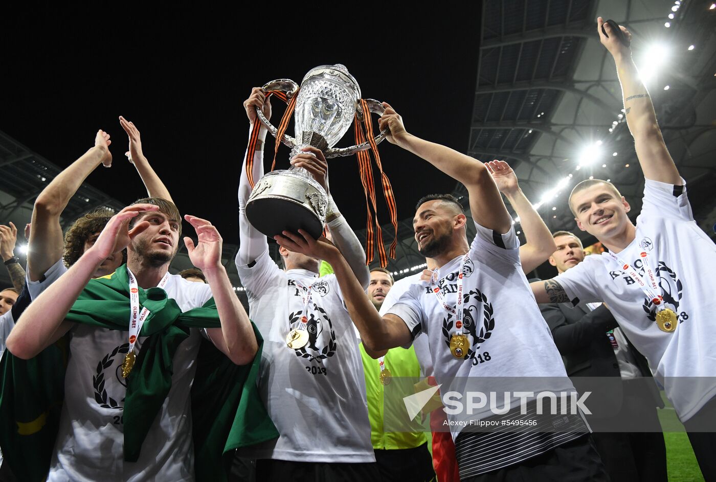 Football. Russian Cup. Avangard vs Tosno