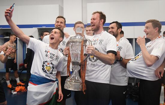 Football. Russian Cup. Avangard vs Tosno