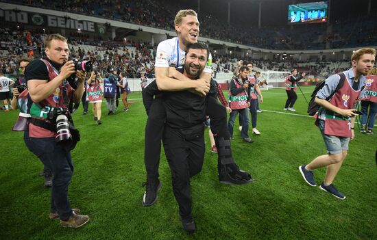 Football. Russian Cup. Avangard vs Tosno