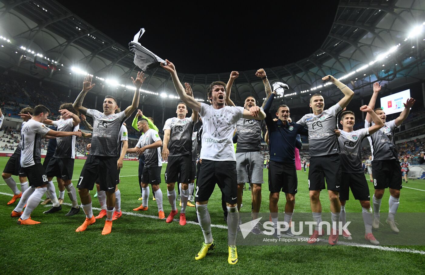 Football. Russian Cup. Avangard vs Tosno