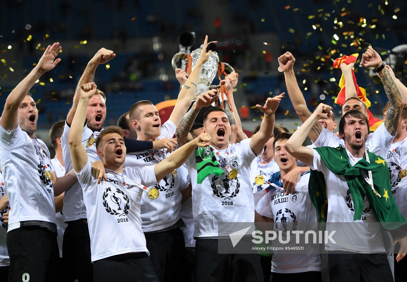 Football. Russian Cup. Avangard vs Tosno