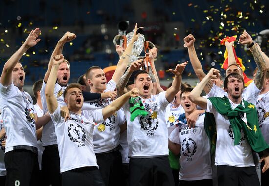 Football. Russian Cup. Avangard vs Tosno