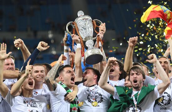 Football. Russian Cup. Avangard vs Tosno