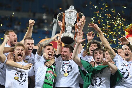 Football. Russian Cup. Avangard vs Tosno