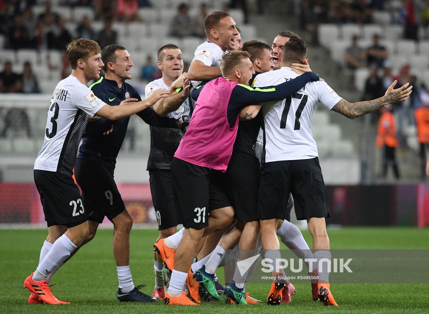 Football. Russian Cup. Avangard vs Tosno