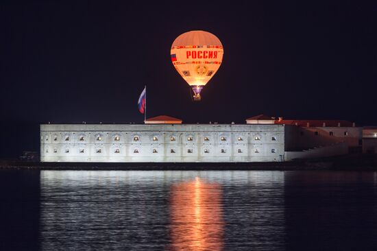 Fireworks display to mark Victory Day in Russian regions