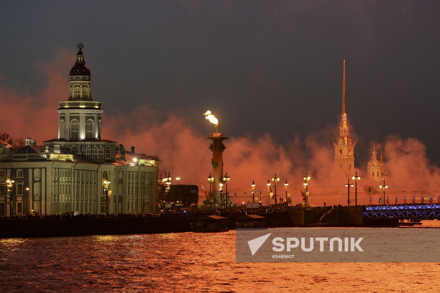 Fireworks display to mark Victory Day in Russian regions
