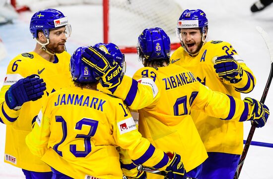 2018 IIHF World Championship. Sweden vs. Austria