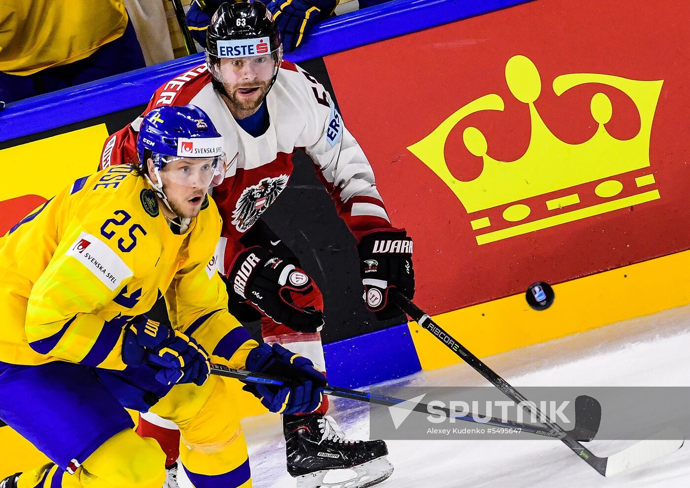 2018 IIHF World Championship. Sweden vs. Austria