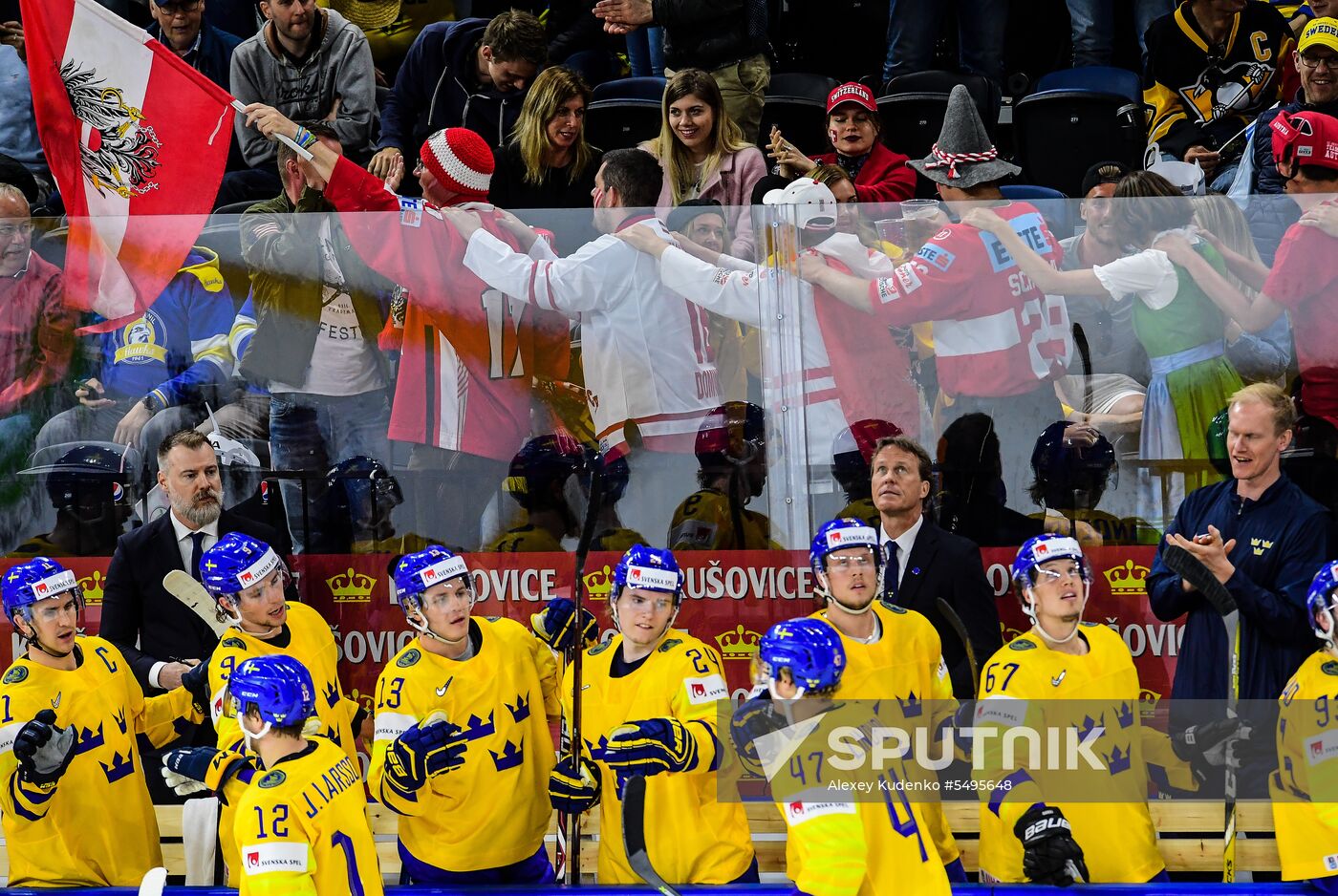 2018 IIHF World Championship. Sweden vs. Austria