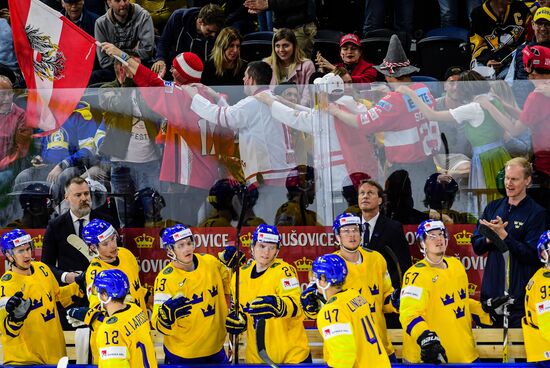 2018 IIHF World Championship. Sweden vs. Austria