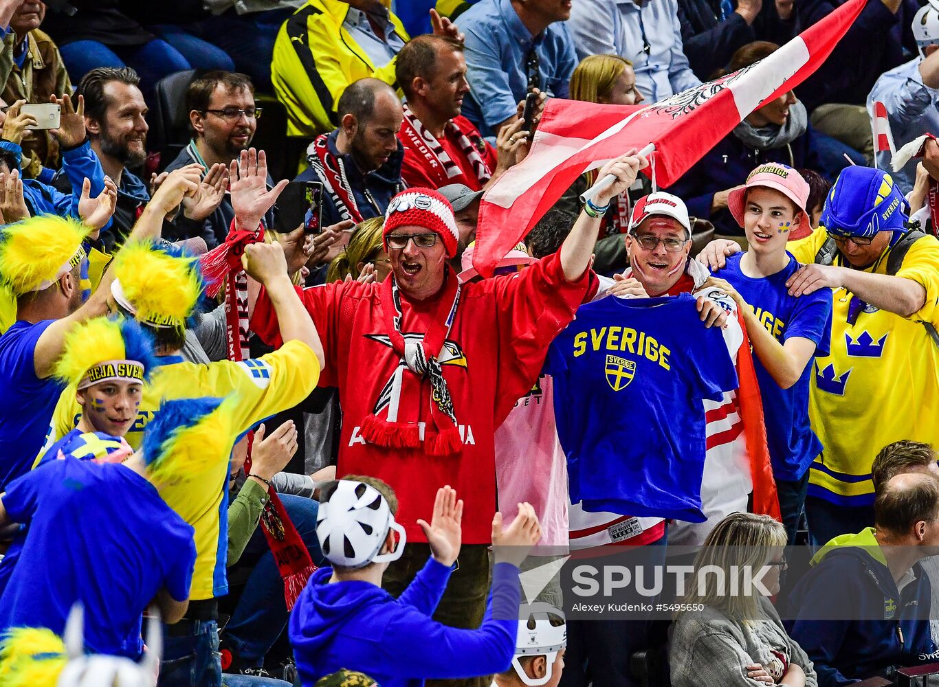 2018 IIHF World Championship. Sweden vs. Austria
