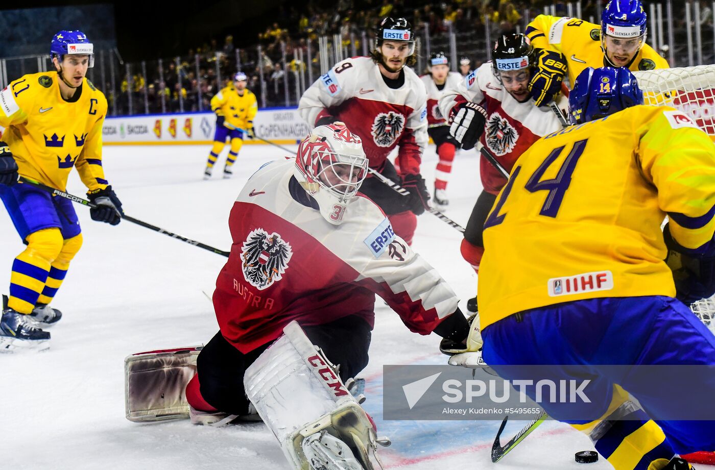 2018 IIHF World Championship. Sweden vs. Austria