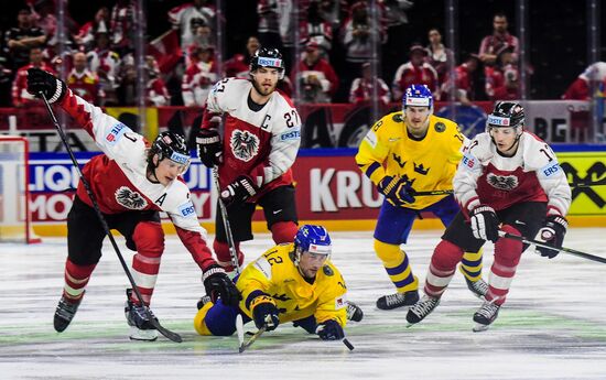 2018 IIHF World Championship. Sweden vs. Austria