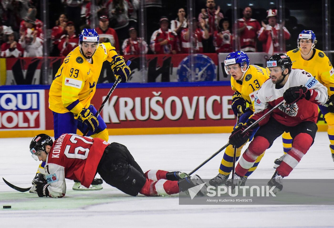 2018 IIHF World Championship. Sweden vs. Austria