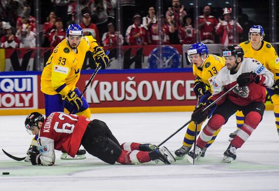2018 IIHF World Championship. Sweden vs. Austria