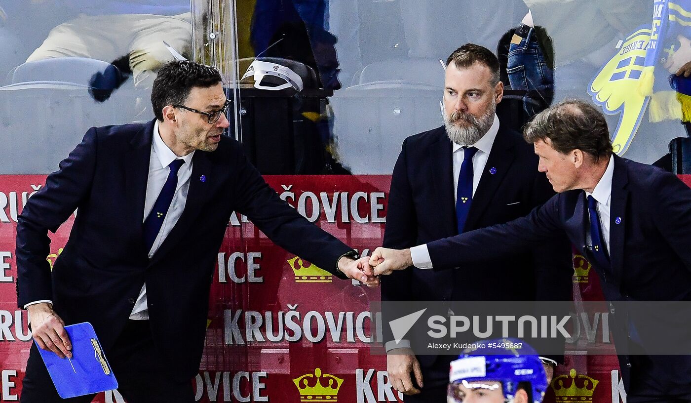 2018 IIHF World Championship. Sweden vs. Austria