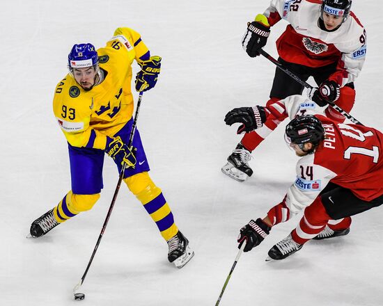 2018 IIHF World Championship. Sweden vs. Austria