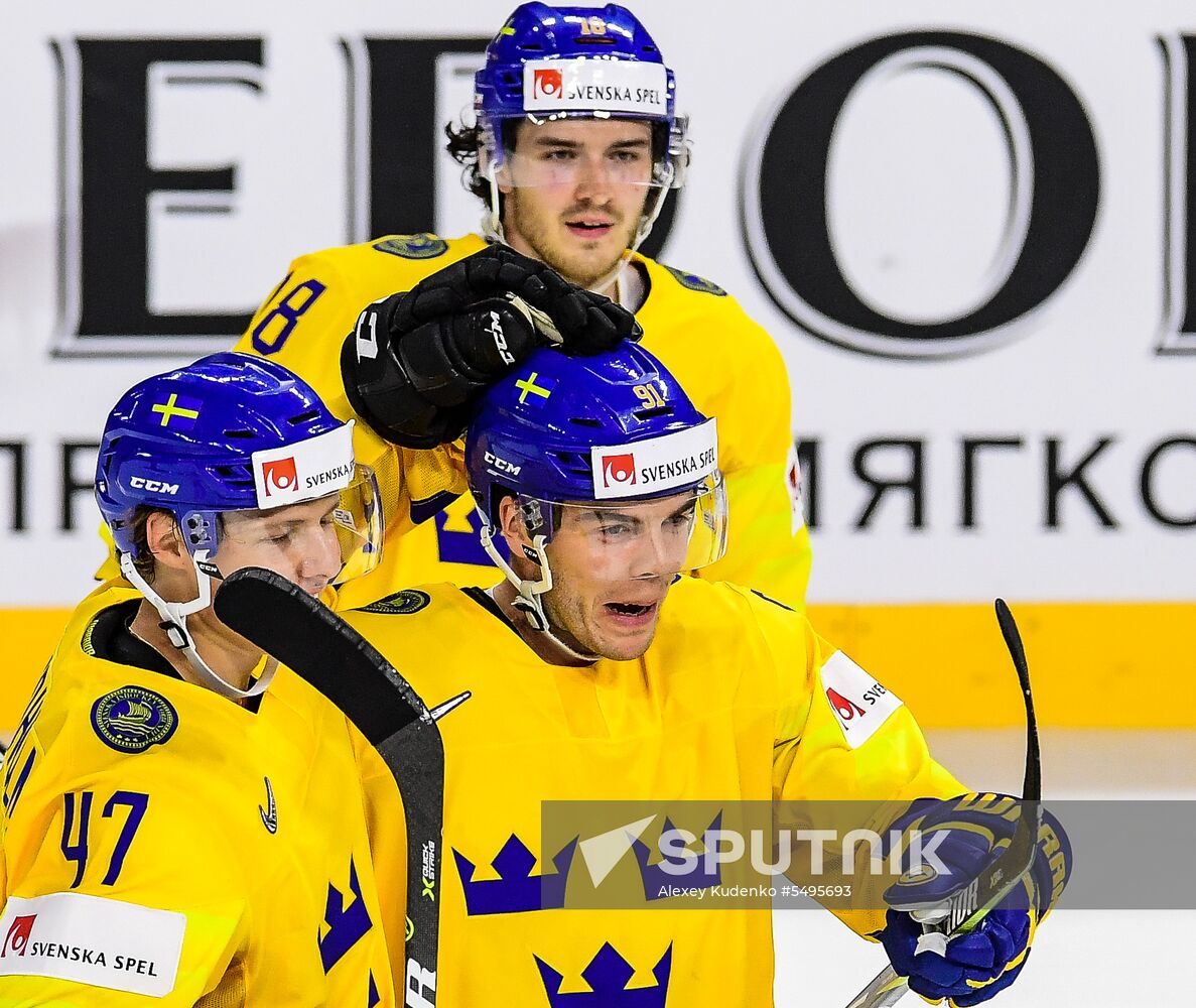 2018 IIHF World Championship. Sweden vs. Austria