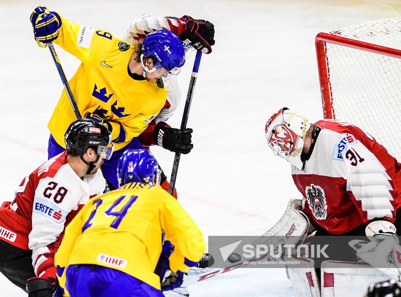 2018 IIHF World Championship. Sweden vs. Austria