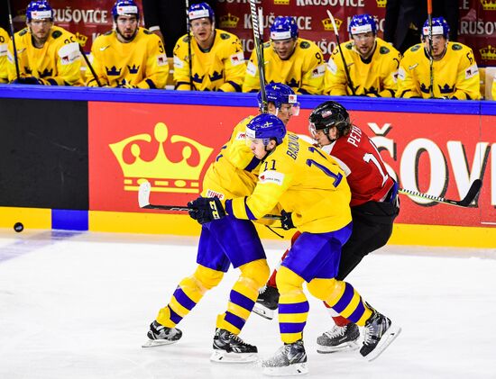2018 IIHF World Championship. Sweden vs. Austria