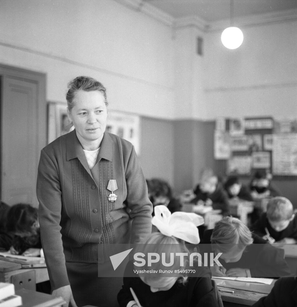 Best teacher of Moscow's Sverdlovsky District