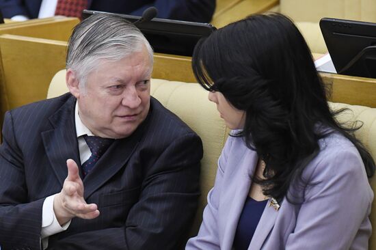State Duma plenary meeting