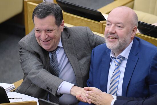 State Duma plenary meeting