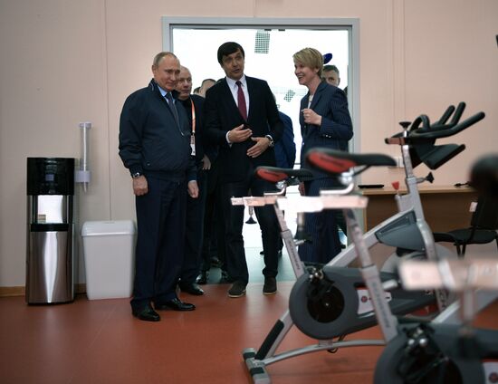 President Putin's working trip to Sochi