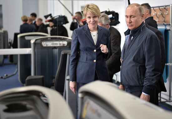 President Putin's working trip to Sochi