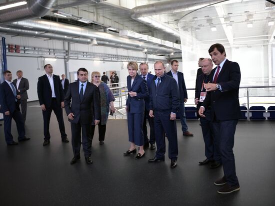 President Putin's working trip to Sochi