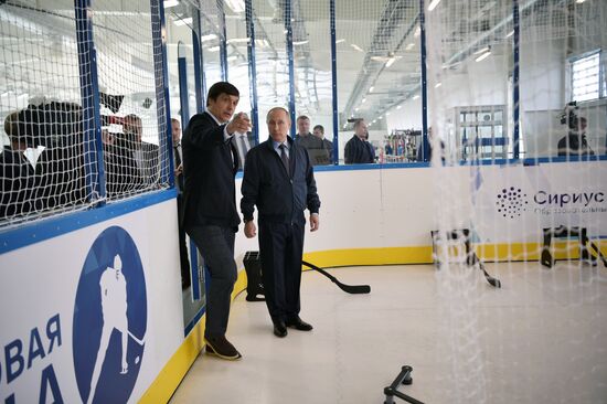 President Putin's working trip to Sochi