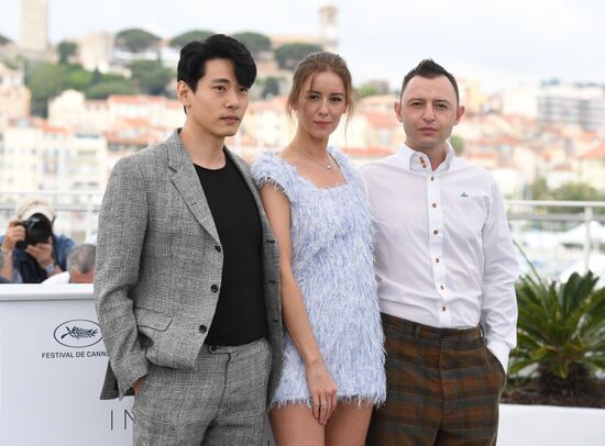Photocall of Kirill Serebrennikov film Leto's film crew at 71st Cannes Film Festival
