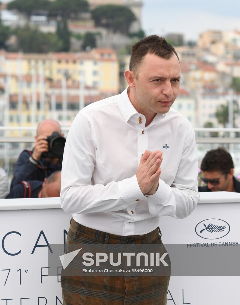 Photocall of Kirill Serebrennikov film Leto's film crew at 71st Cannes Film Festival