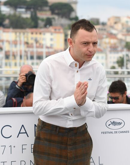 Photocall of Kirill Serebrennikov film Leto's film crew at 71st Cannes Film Festival