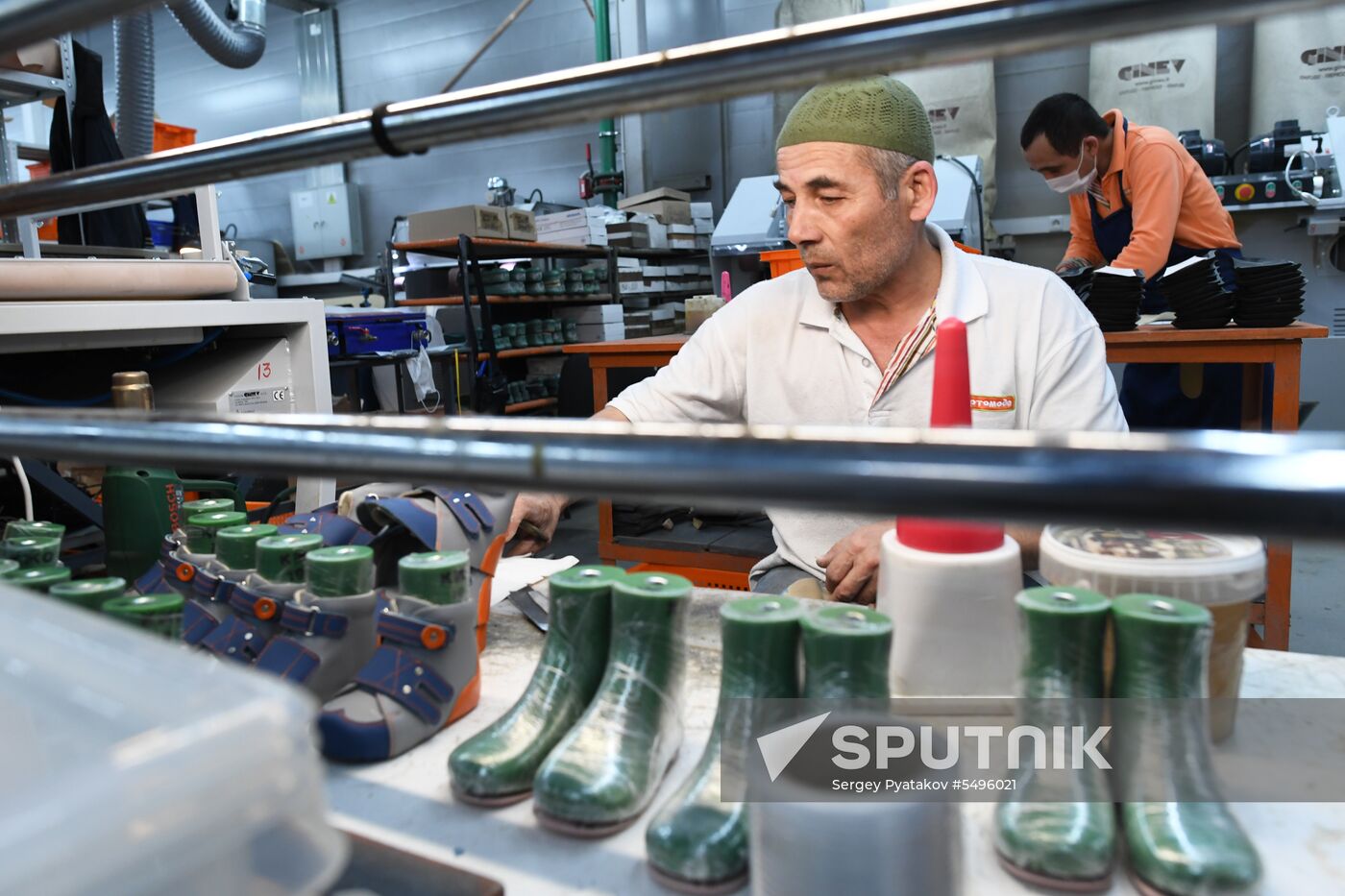 Shoe manufacturing at Orthomoda