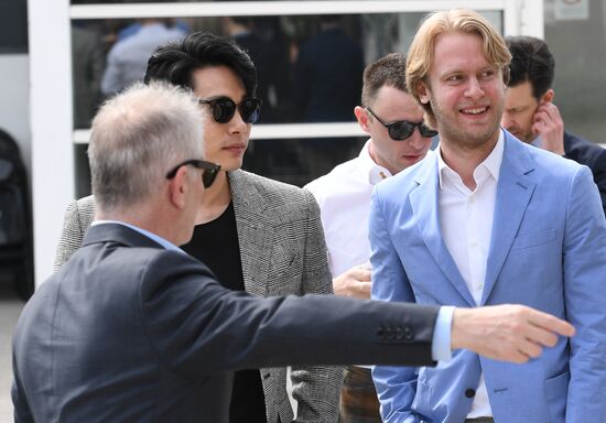 Photocall of Kirill Serebrennikov film Leto's film crew at 71st Cannes Film Festival