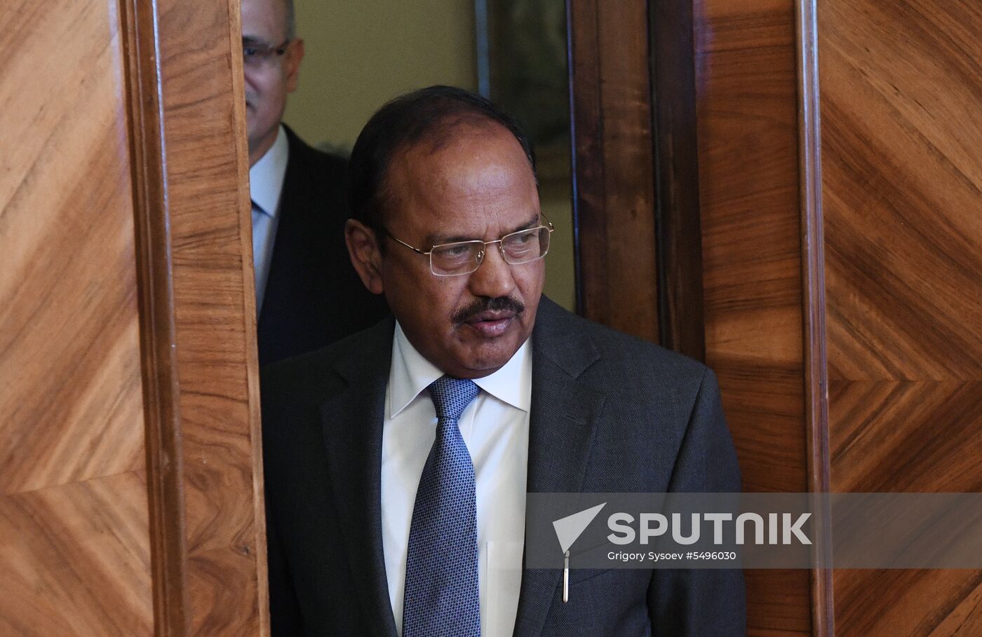 Russian Foreign Minister Lavrov meets with India's National Security Advisor Ajit Doval