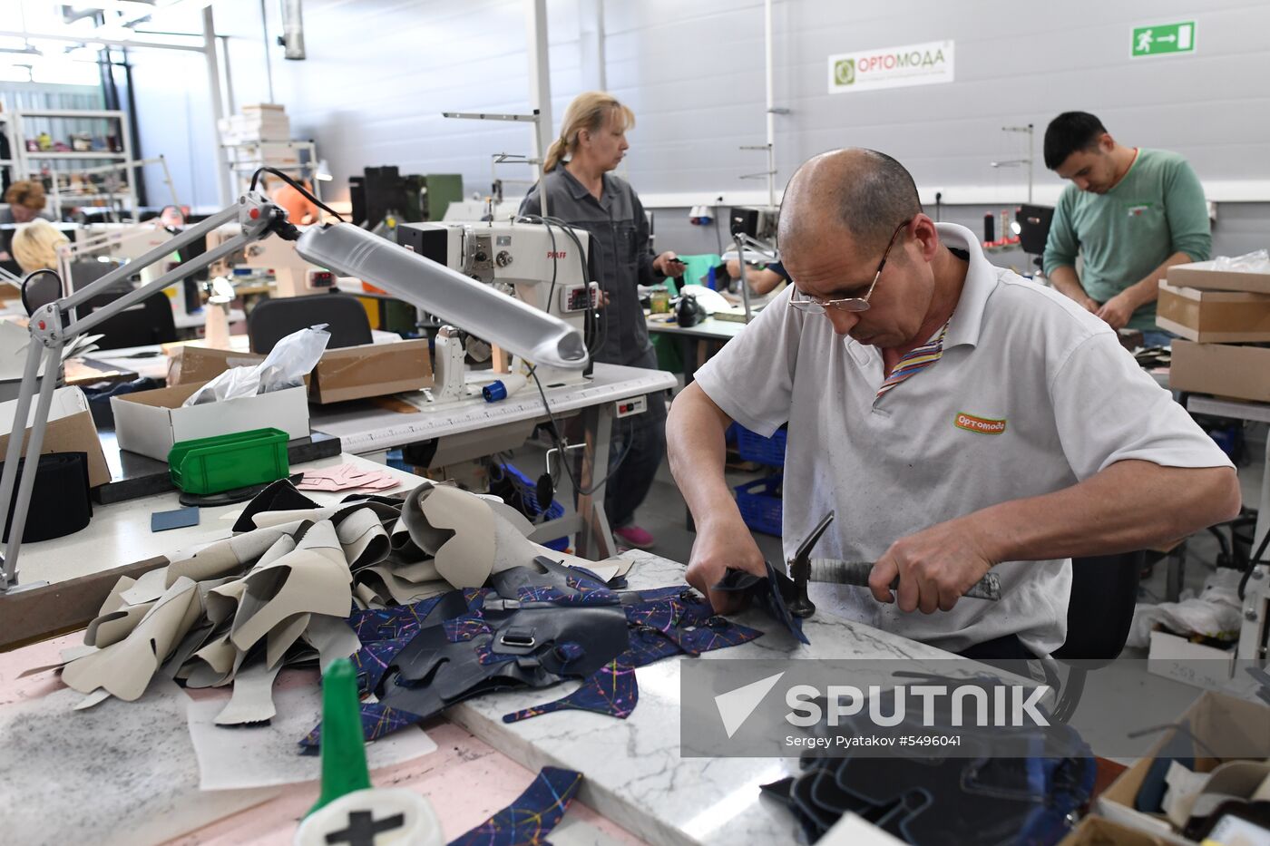 Shoe manufacturing at Orthomoda