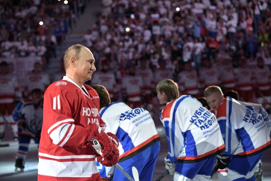 President Putin's working trip to Sochi