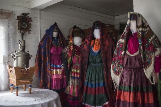 Tarbagatai village of Semeiskie Old Believers in Buryatia