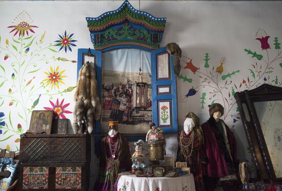 Tarbagatai village of Semeiskie Old Believers in Buryatia