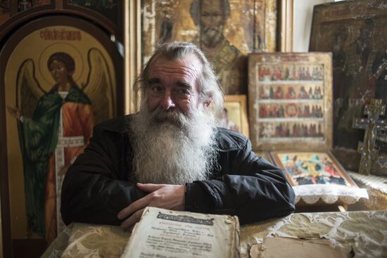 Tarbagatai village of Semeiskie Old Believers in Buryatia