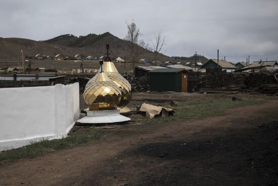 Tarbagatai village of Semeiskie Old Believers in Buryatia